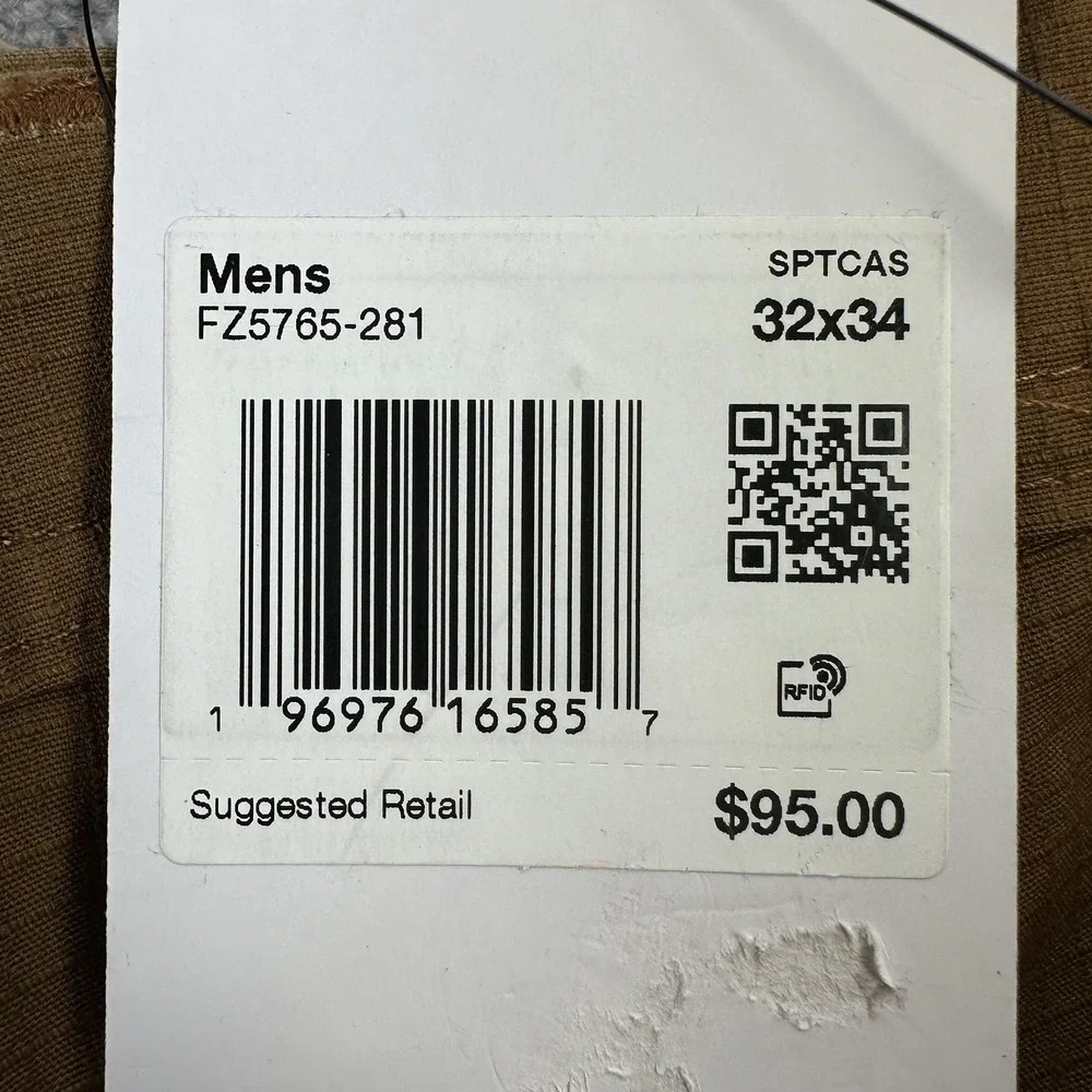 Nike Cargo Pants Mens 32x34 Brown Standard Fit Straight Leg Utility Pockets